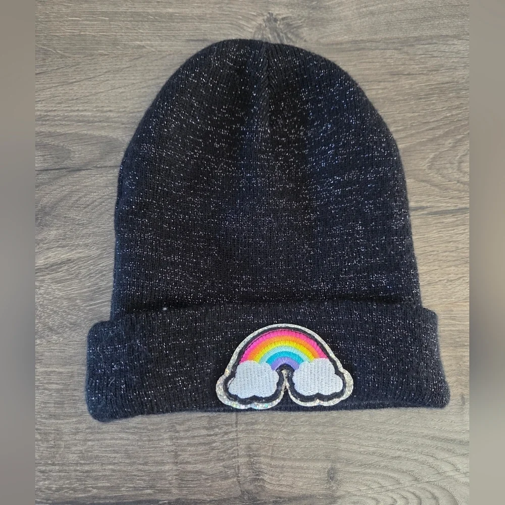 Girls JoJo Siwa Glitter Beanie Hat